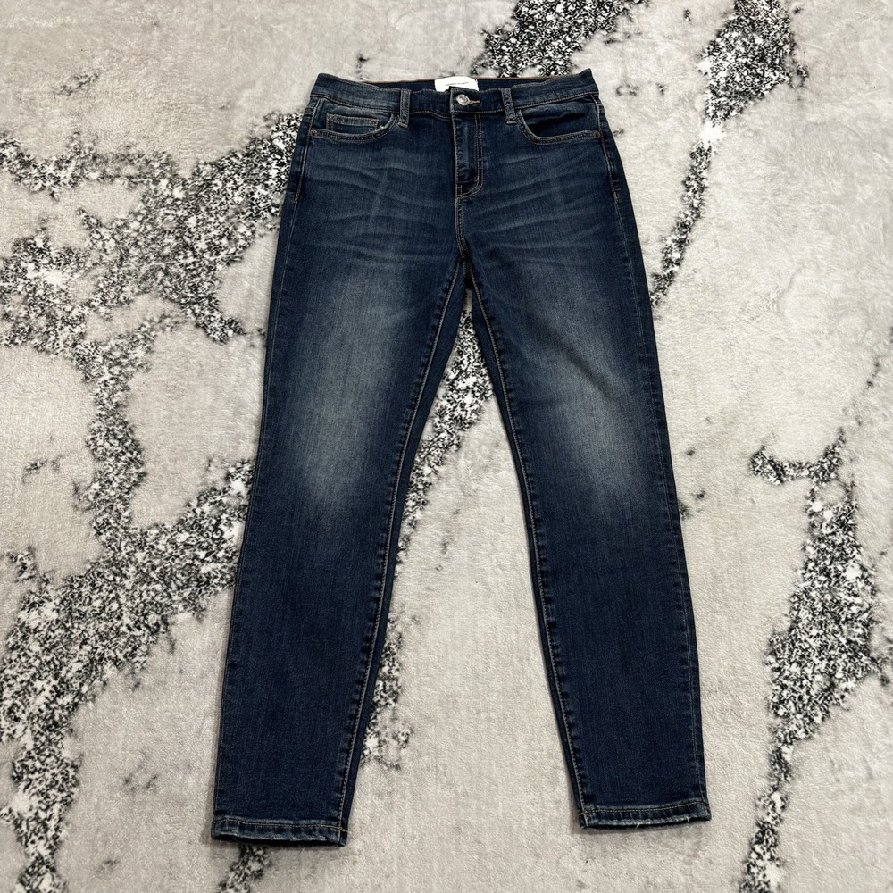 Current/Elliott Women's Size 29 Skinny Jeans Dark Wash Stretch Denim